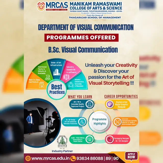 Best Visual Communication Courses in Madurai