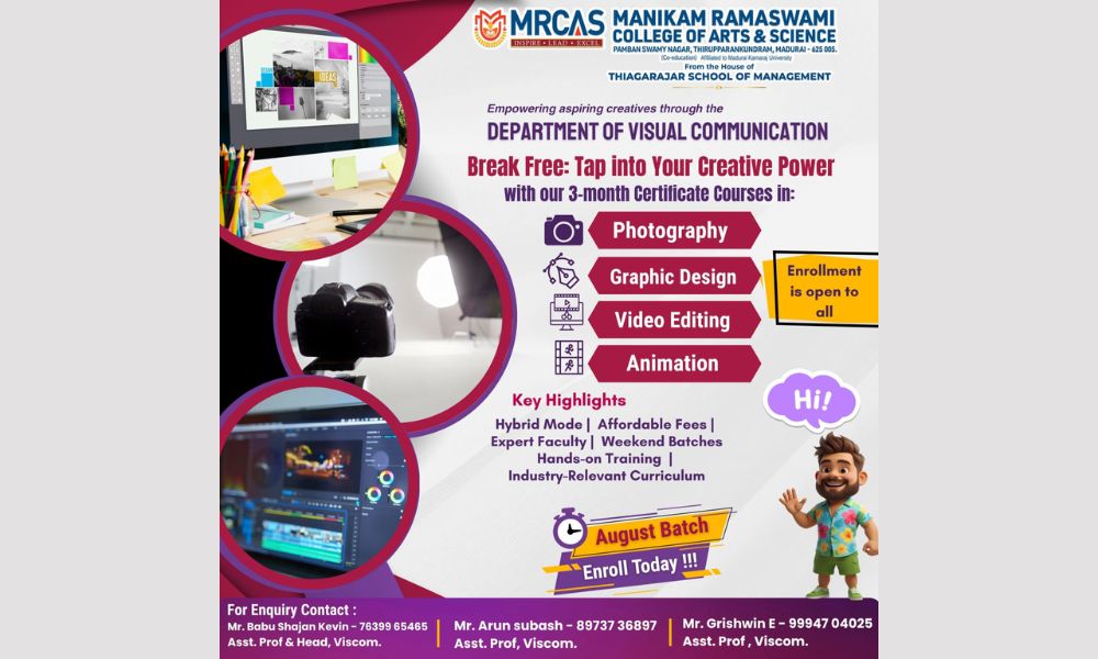 Best arts and science college in Madurai