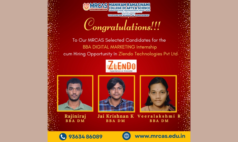 Best BBA Courses in Madurai