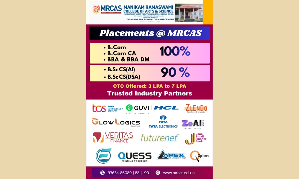 Top arts and science college in Madurai